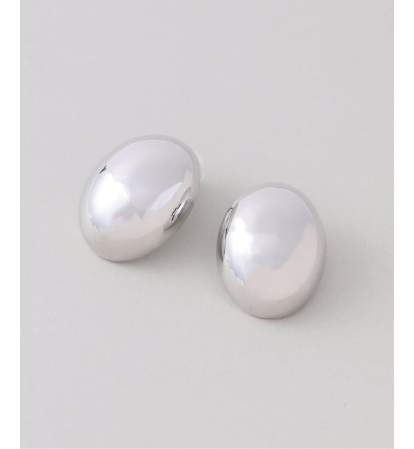 NOBLE「PETIT MOMENTS/プティモーメント Oval Stud Earrings」|ピアス|