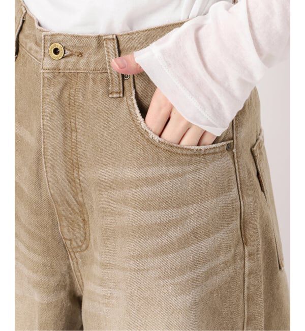 Spick and Span「《予約》5 1/2 HIGH-WIDELEG DENIM」|デニム|