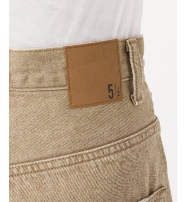 Spick and Span「《予約》5 1/2 HIGH-WIDELEG DENIM」|デニム|