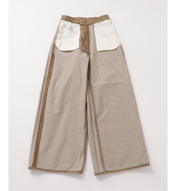 Spick and Span「《予約》5 1/2 HIGH-WIDELEG DENIM」|デニム|