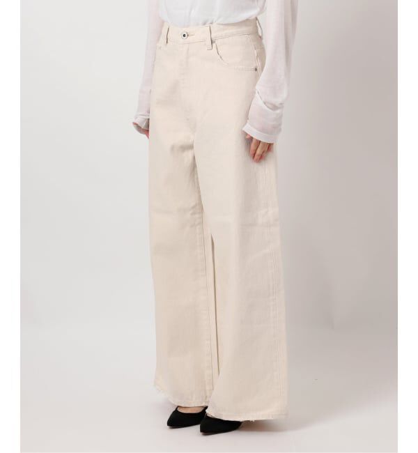 Spick and Span「《予約》5 1/2 HIGH-WIDELEG DENIM」|デニム|