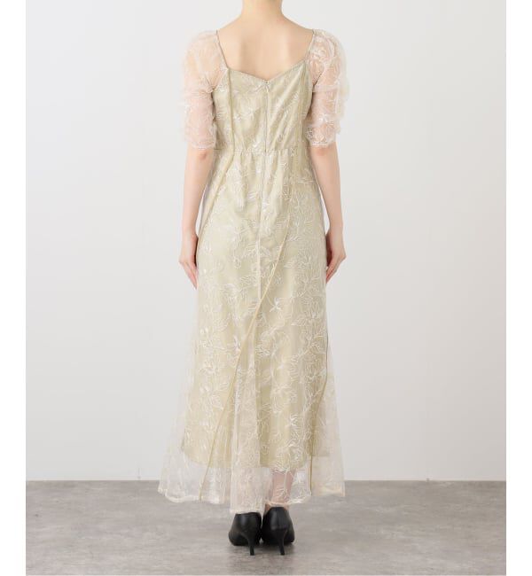  「ANDRESD ウェイブパイピングフレアドレス」|ワンピース|