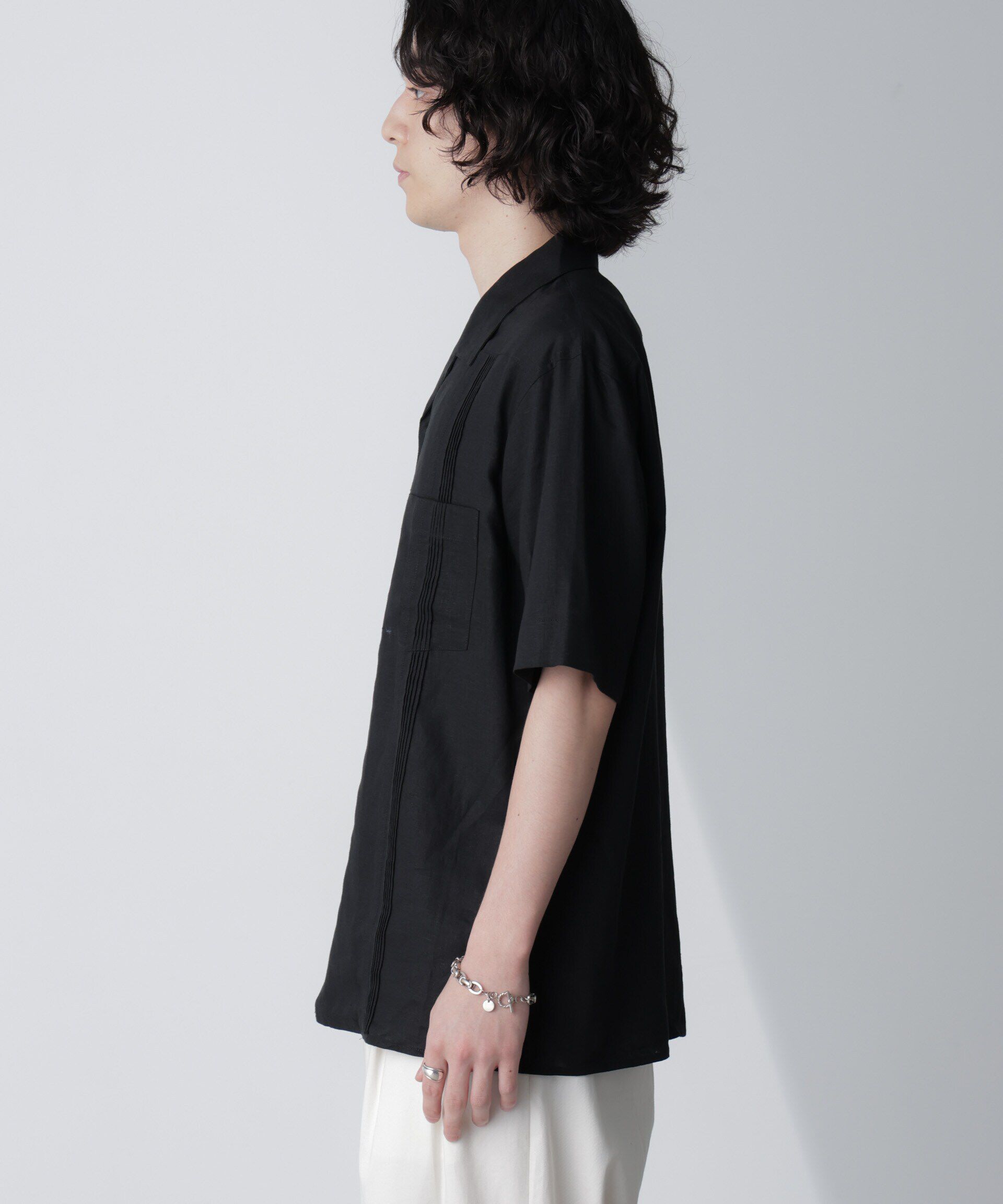 nano･universe「スタイリッシュキューバシャツ 半袖」|シャツ・ブラウス|