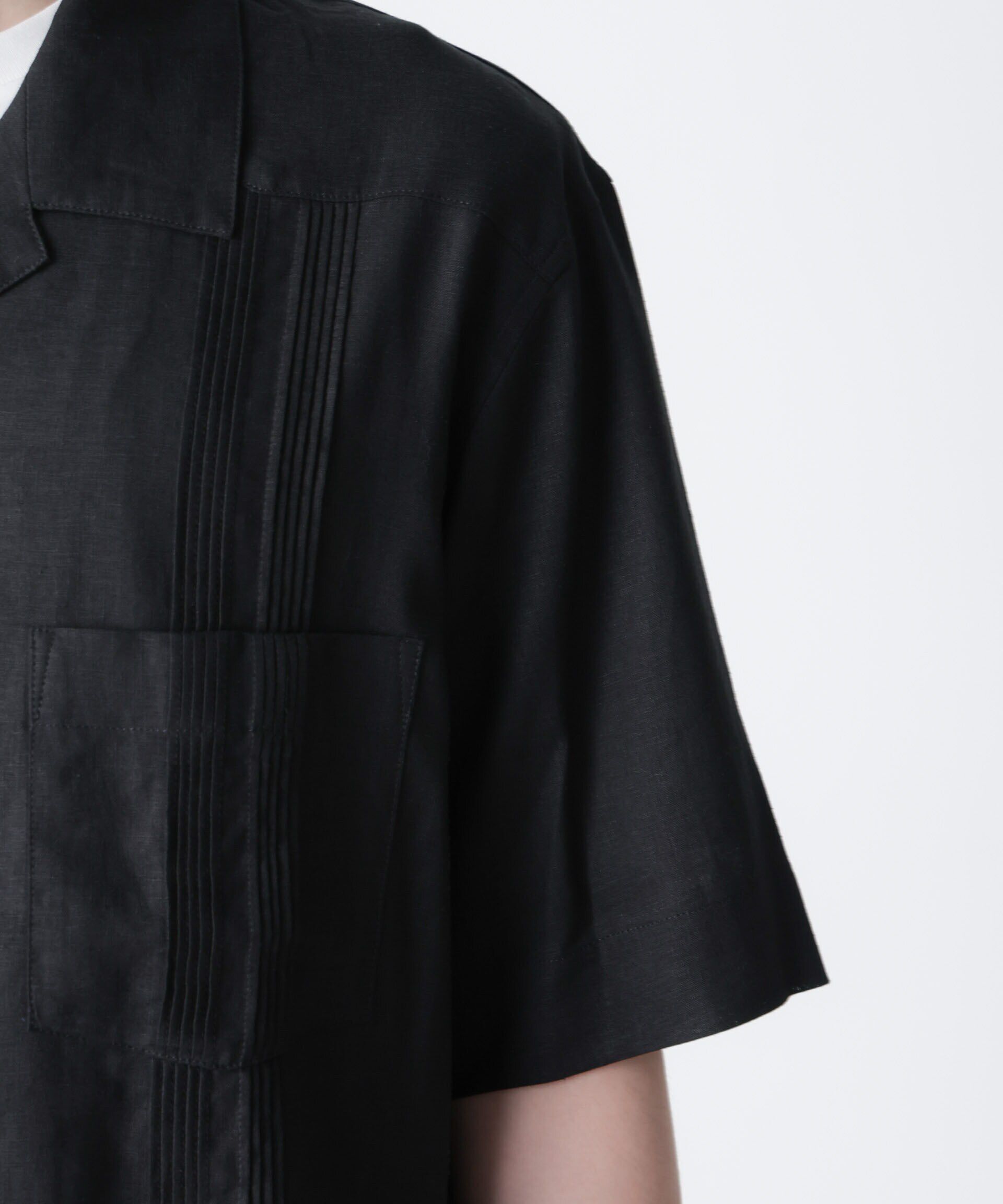 nano･universe「スタイリッシュキューバシャツ 半袖」|シャツ・ブラウス|