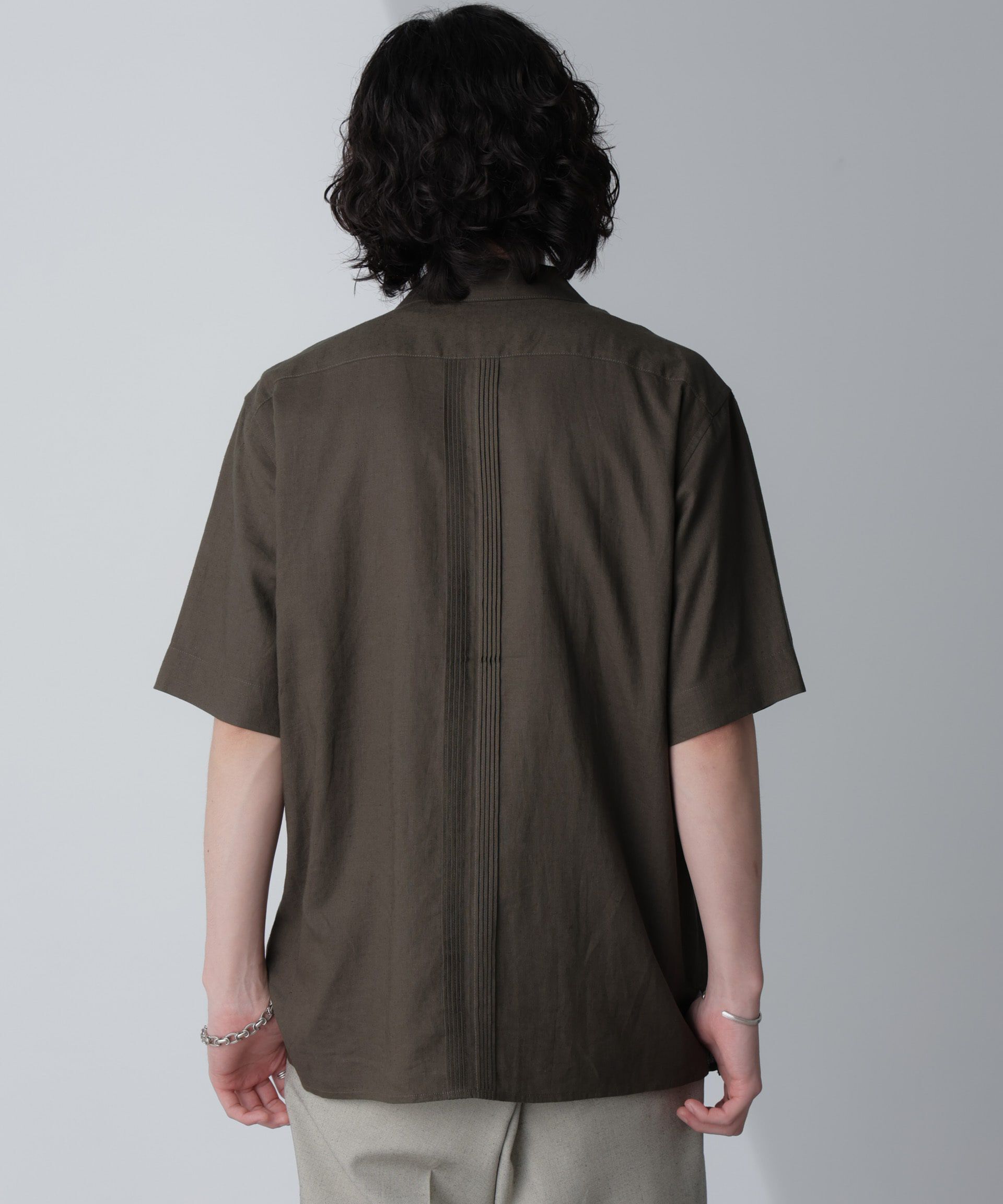 nano･universe「スタイリッシュキューバシャツ 半袖」|シャツ・ブラウス|