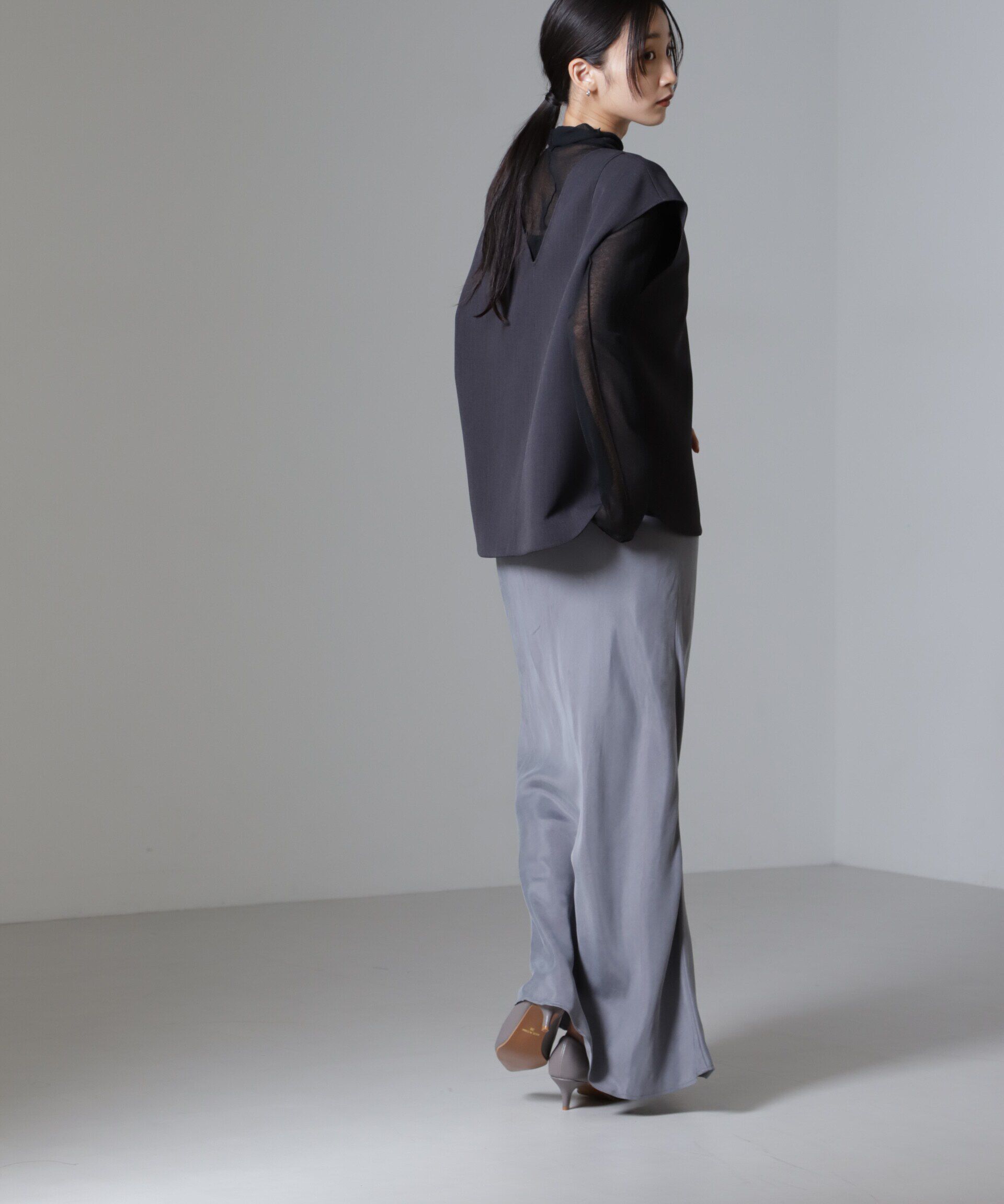 nano･universe「Reflax(R)ダブルクロス2wayベスト」|テーラードジャケット|