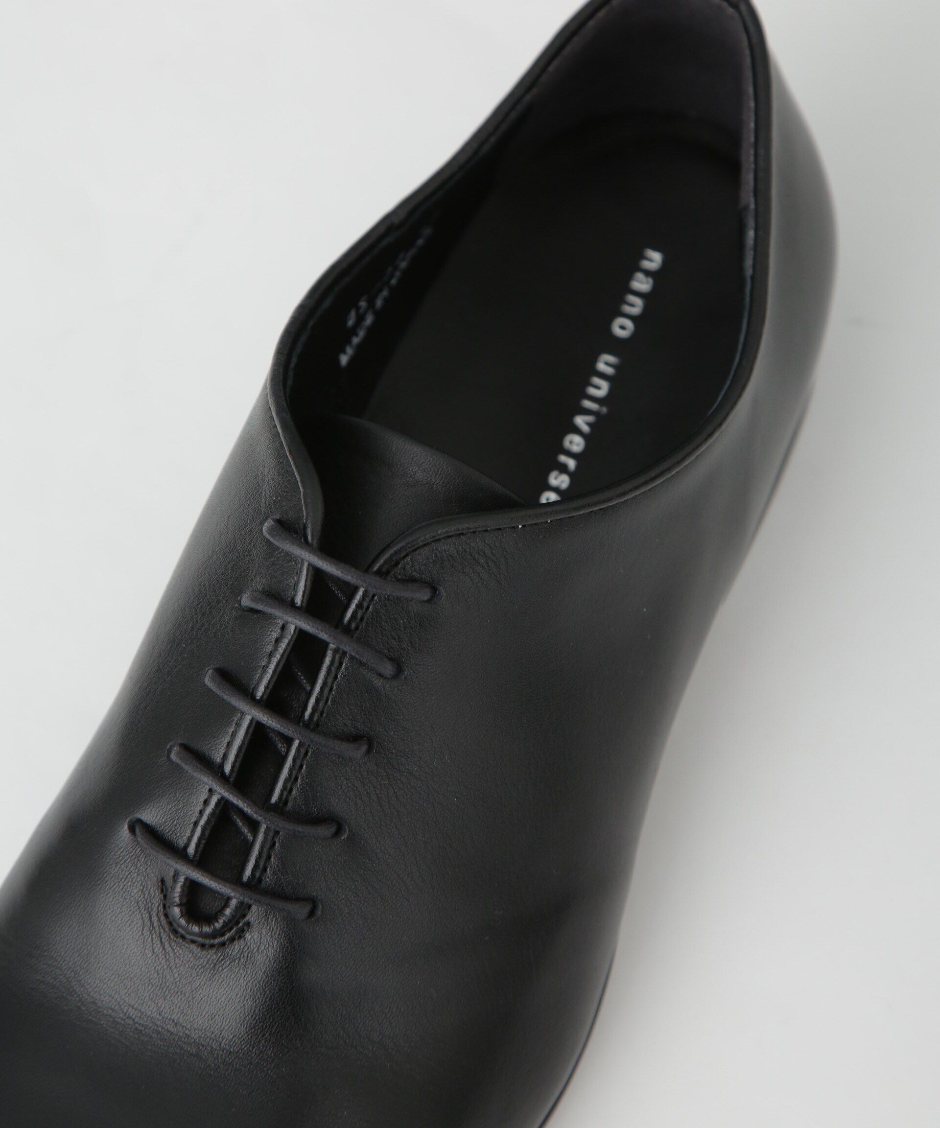 nano･universe「｢Damerino｣ プレーントゥソフトレザーシューズ」|ビジネス・ドレスシューズ|