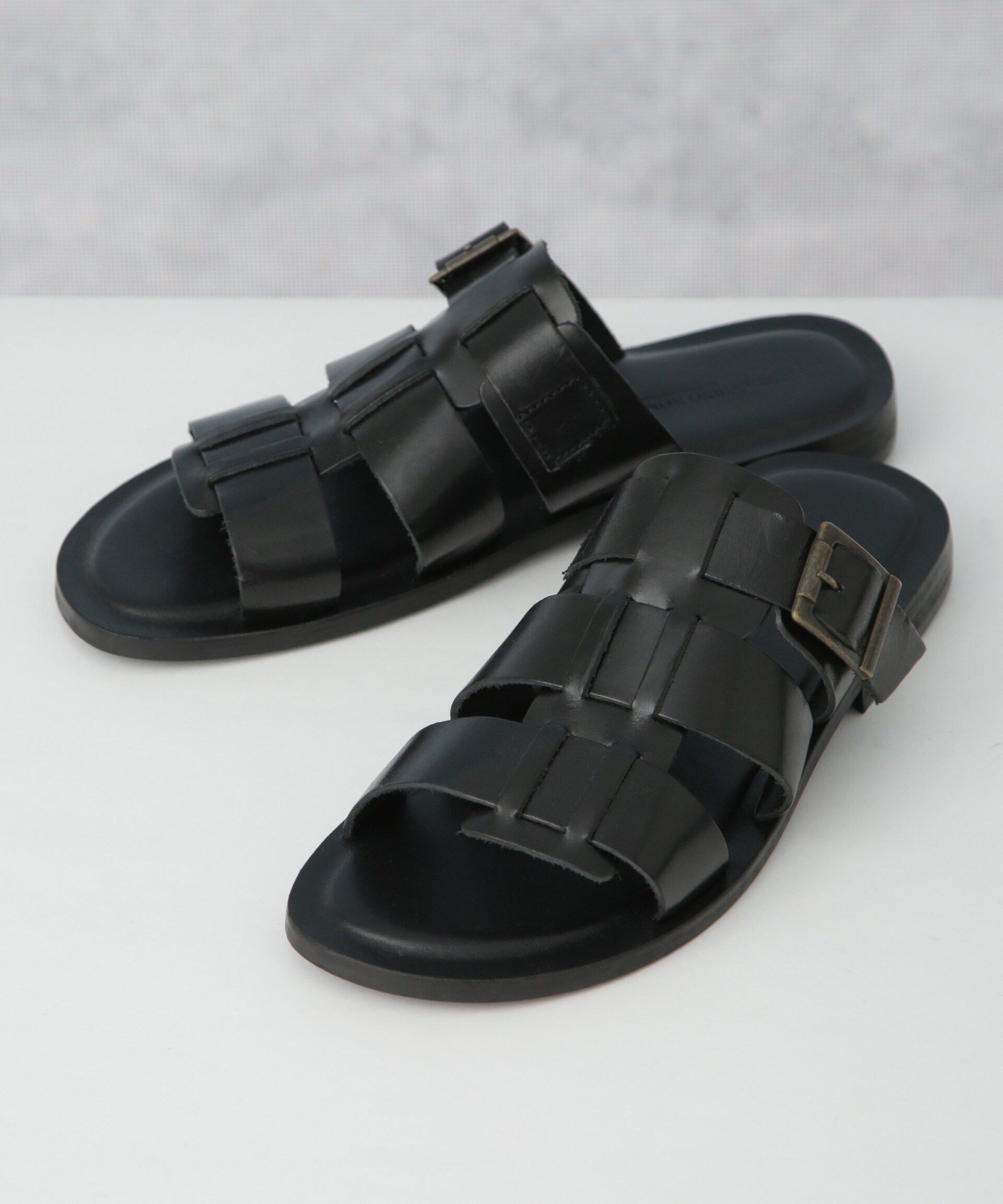 nano･universe「CORSO ROMA 9/別注 グルカサンダル」|サンダル|