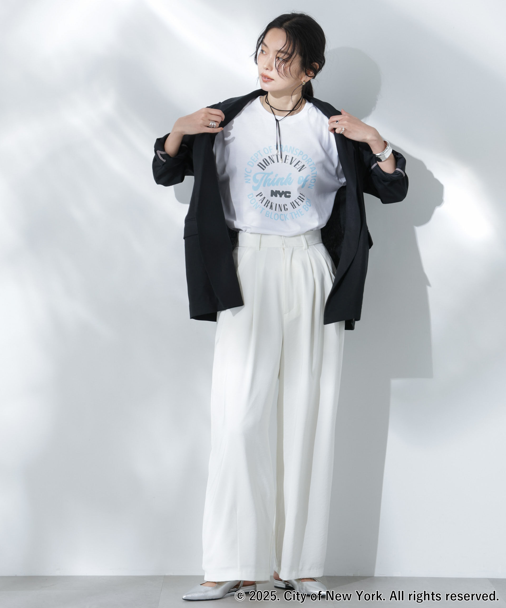 nano･universe「GOOD ROCK SPEED&times;Anti Soaked(R) 汗染み防止 NYC Tシャツ」|Tシャツ・カットソー|