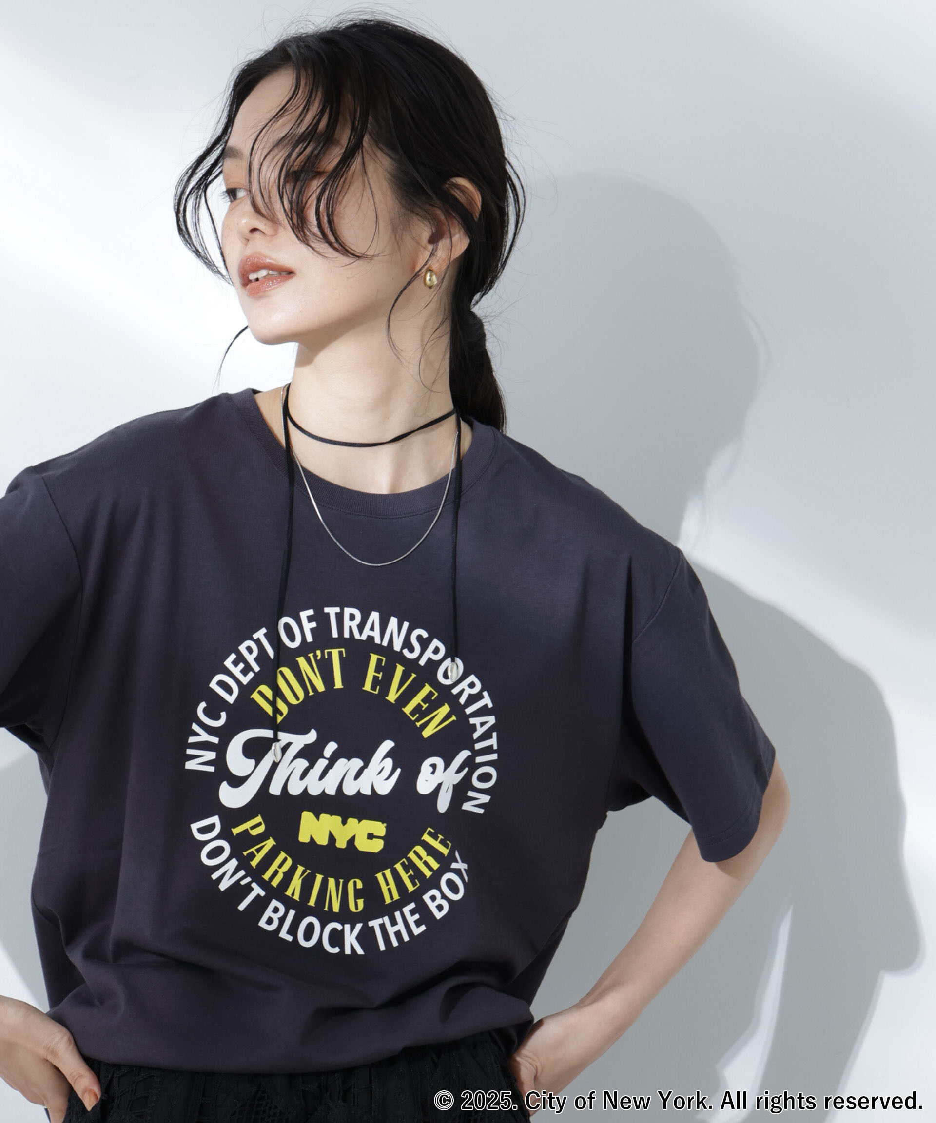 nano･universe「GOOD ROCK SPEED&times;Anti Soaked(R) 汗染み防止 NYC Tシャツ」|Tシャツ・カットソー|