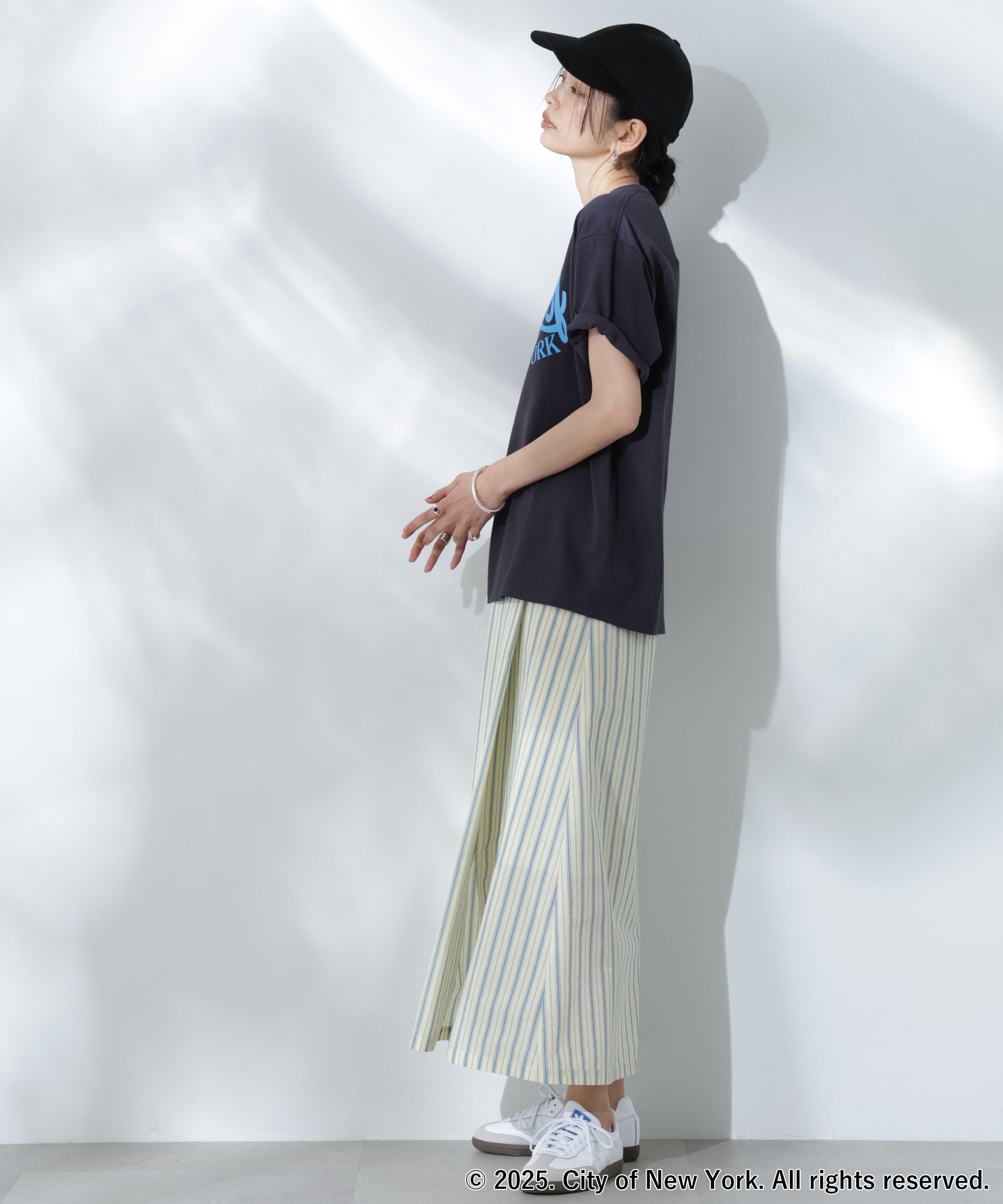 nano･universe「GOOD ROCK SPEED&times;Anti Soaked(R) 汗染み防止 NYC Tシャツ」|Tシャツ・カットソー|