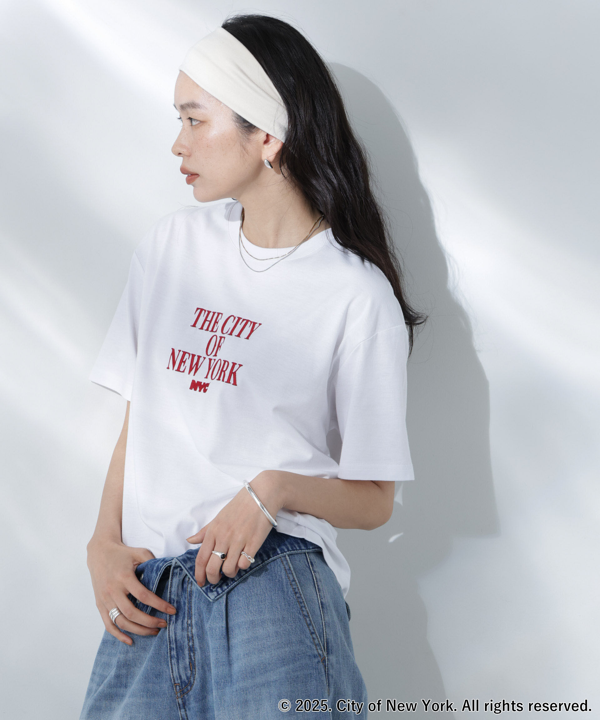 nano･universe「GOOD ROCK SPEED&times;Anti Soaked(R) 汗染み防止 NYC Tシャツ」|Tシャツ・カットソー|パターン54