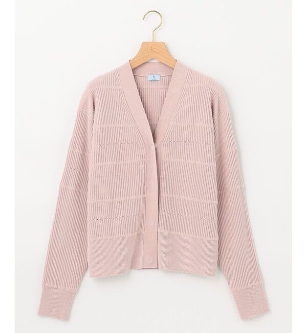 組曲「【WEB・一部店舗限定】モールミックスパターンニット カーディガン」|カーディガン|