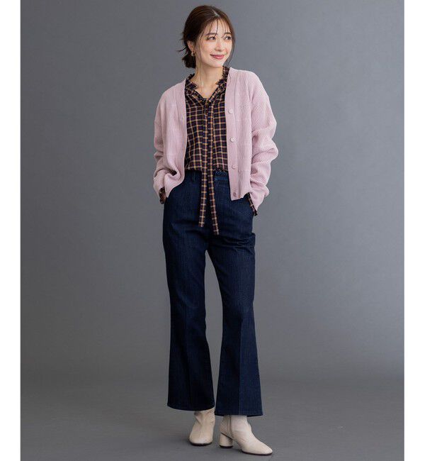 組曲「【WEB・一部店舗限定】モールミックスパターンニット カーディガン」|カーディガン|