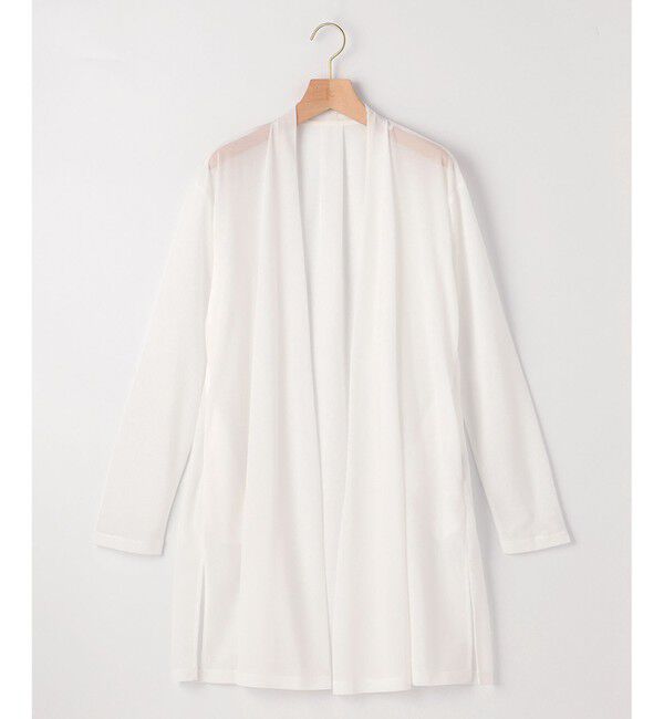 組曲「【WEB限定】シアーツイルジャージー ロングカーディガン」|カーディガン|