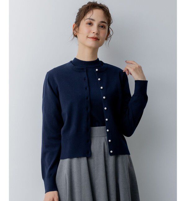 組曲「【WEB限定・2SET】ベーシックツイン ニット」|カーディガン|ネイビー系