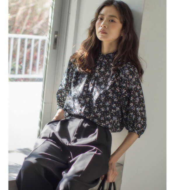 組曲「フラワードットプリント ブラウス」|シャツ・ブラウス|