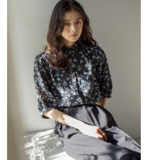 組曲「フラワードットプリント ブラウス」|シャツ・ブラウス|