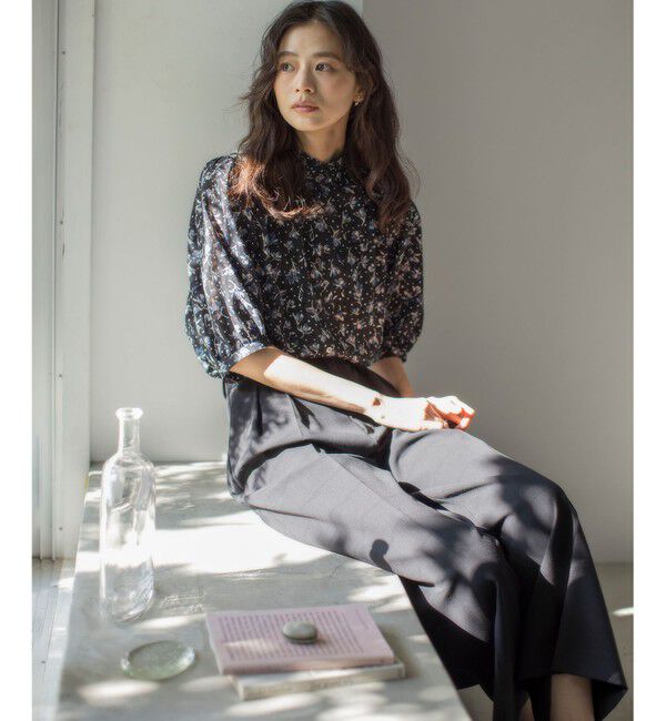 組曲「フラワードットプリント ブラウス」|シャツ・ブラウス|