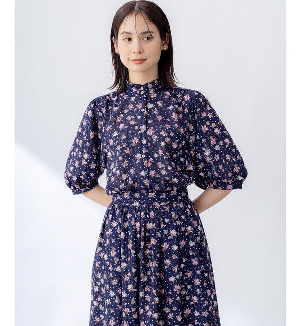 組曲「フラワードットプリント ブラウス」|シャツ・ブラウス|