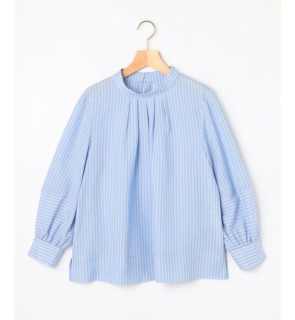 組曲「リヨセルシャーティングハイネック ブラウス」|シャツ・ブラウス|