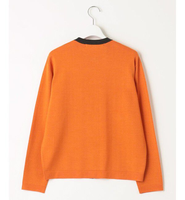 自由区「【アンサンブル対応・洗える】ウールシルク カーディガン」|カーディガン|