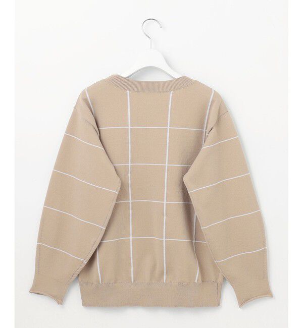 自由区「【WEB限定カラーあり・洗える】コットンナイロンミドルゲージ ニット」|ニット・セーター|