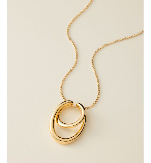 23区「スカーフリングチェーンネックレス」|ネックレス|