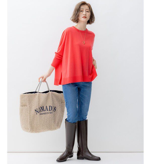 23区「スカーフリングチェーンネックレス」|ネックレス|