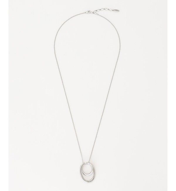 23区「スカーフリングチェーンネックレス」|ネックレス|