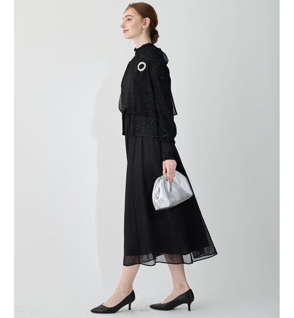 23区「【APPLAUDIR】スパングル コンパクトカーディガン」|カーディガン|