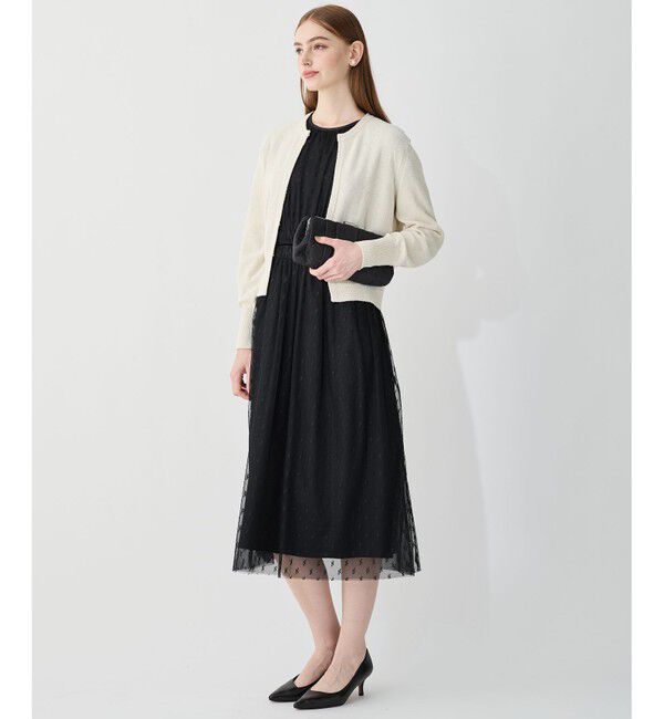 23区「【APPLAUDIR】スパングル コンパクトカーディガン」|カーディガン|