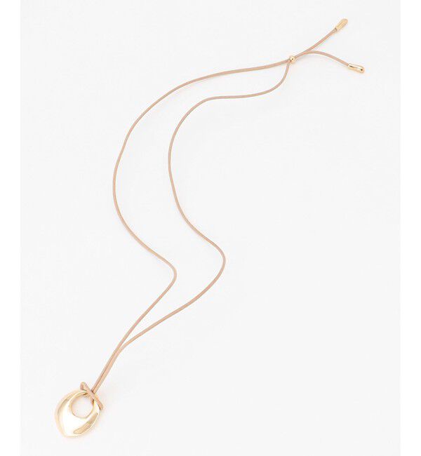 23区「メタルリングトップ ネックレス」|ネックレス|