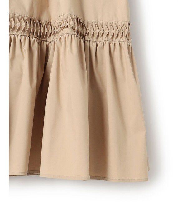 23区「【洗える】コンパクトライトクロス ピンタック チュニックワンピース」|ワンピース|