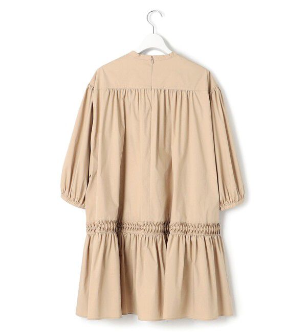 23区「【洗える】コンパクトライトクロス ピンタック チュニックワンピース」|ワンピース|