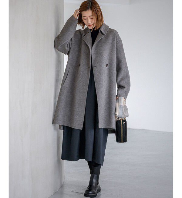 VERYベストアウター大賞「ロングアウター賞」受賞！】 MANTECOPure