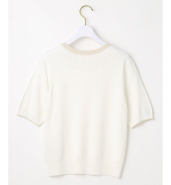 ANY SIS「【2SET】ラメトリミング ツイン」|カーディガン|