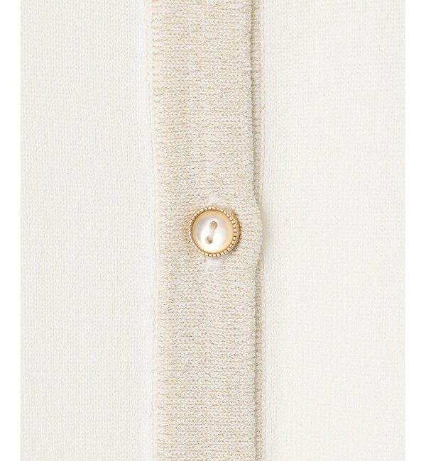 ANY SIS「【2SET】ラメトリミング ツイン」|カーディガン|