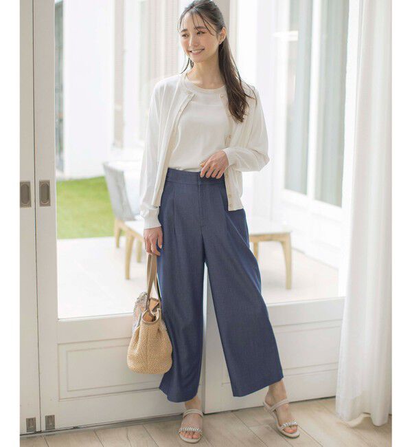 ANY SIS「【2SET】ラメトリミング ツイン」|カーディガン|