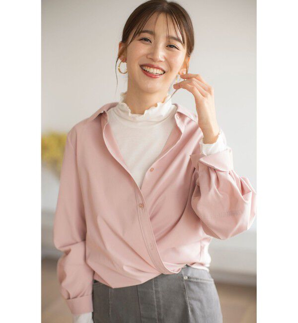 ANY SIS「【洗える】ランタンスリーブ シャツ」|シャツ・ブラウス|