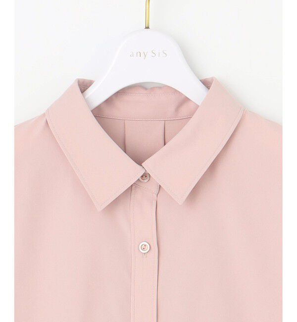 ANY SIS「【洗える】ランタンスリーブ シャツ」|シャツ・ブラウス|