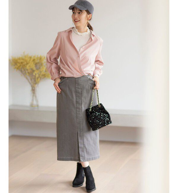 ANY SIS「【洗える】ランタンスリーブ シャツ」|シャツ・ブラウス|