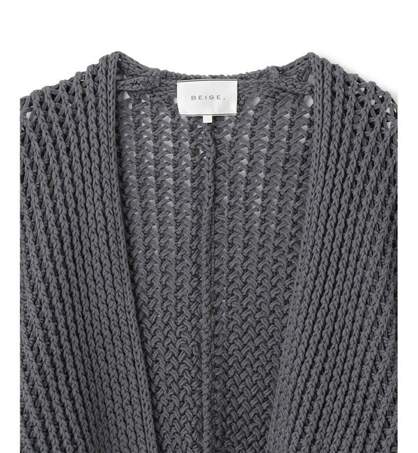 BEIGE,「MALLOW / カーディガン」|カーディガン|