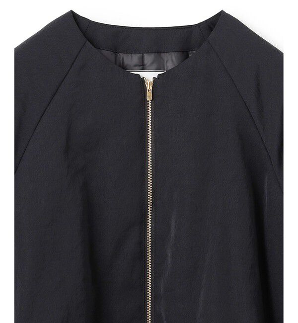 BEIGE,「NIQUET / ノーカラーブルゾン」|ブルゾン・スタジャン|