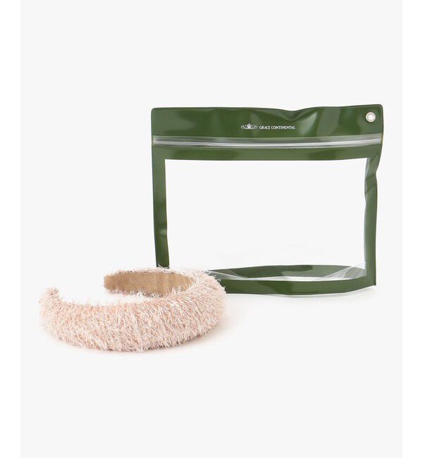 GRACE CONTINENTAL「Fabricカチューシャ」|カチューシャ|ピンク