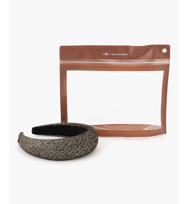 GRACE CONTINENTAL「Fabricカチューシャ」|カチューシャ|ゴールド