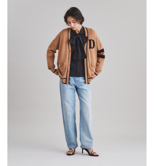  「【オンラインストア限定】イニシャルニットカーディガン」|カーディガン|