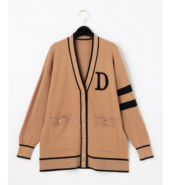  「【オンラインストア限定】イニシャルニットカーディガン」|カーディガン|