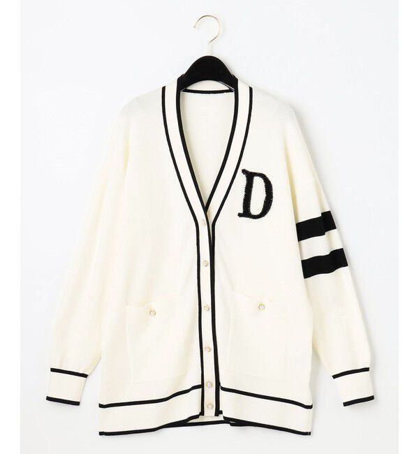  「イニシャルニットカーディガン」|カーディガン|