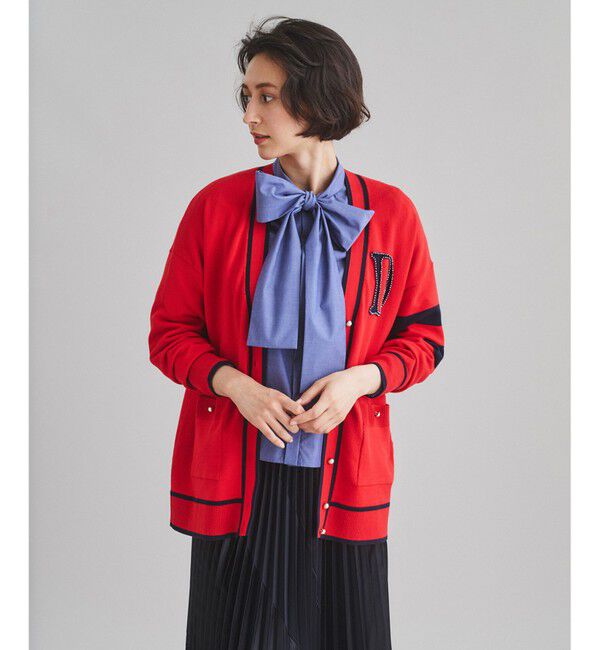  「イニシャルニットカーディガン」|カーディガン|